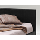 Bed 'Roma' 140x200 + Lattenbodem - PU Zwart