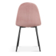 Interiax Eetkamerstoel Lou Fluweel Roze