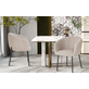 Interiax Chaise de salle à manger 'Alina' Bouclée Beige