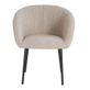 Interiax Chaise de salle à manger 'Alina' Bouclée Beige