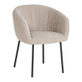 Interiax Chaise de salle à manger 'Alina' Bouclée Beige