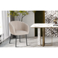 Interiax Chaise de salle à manger 'Alina' Bouclée Beige