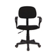 Bureaustoel 'Happy' PU Nylon Zwart