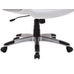 Bureaustoel 'Kennedy' PU Wit