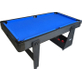 TopTable Twist 2in1 Max Airhockey/Pool Table Black/White 6FT