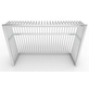 Alusport Anti-Vandaal Voetbaldoel AV303 ( 3,00 x 2,00 x 1,00 )