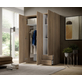 Interiax Kledingkast 'Saar' – 3 Deuren, 2 Lades, 1 Hanger & 3 legplanken | Sonoma Eik | 176x121x51 cm