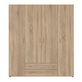 Interiax Kledingkast 'Saar' – 4 Deuren, 2 Lades, 2 Hangers & 4 Legplanken | Sonoma Eik | 177x160x52 cm