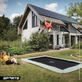 BERG Trampoline Ultim Champion ECO FlatGround 410