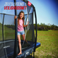 Berg Champion 430 Inground Grijs Sport Trampoline + Safety Net Deluxe Xl