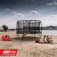 Berg Elite Trampoline 380 Grijs + Safety Net Deluxe