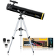 National Geographic Telescoop - 114/900 - Reflector AZ - Eenvoudig in Gebruik