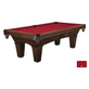 Brunswick Allenton pooltafel 8ft espresso tapered 