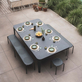 Cornilleau Hyphen Outdoor Tafeltennistafel Zwart / Stone