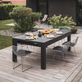 Cornilleau Classic Outdoor Pooltafel Zwart / Donkergrijs