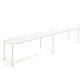 Cornilleau Hyphen Bank Wit / 220 cm