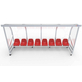 Alusport Dug-Out Verplaatsbaar 7-8 Personen DO400VZ Model C