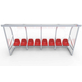 Alusport Dug-Out 7-8 Personen DO400Z Model A