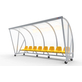 Alusport Dug-Out Verplaatsbaar 7-8 Personen DO401VZ Model D