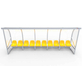 Alusport Dug-Out 9-10 Personen DO500Z Model A