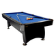 NORTH Table de Billard Gardone 8ft Noir/Bleu