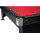 NORTH Gardone Table de billard Noir/Rouge 8FT