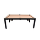 North Essence Zwart / Eik 7FT Combi Pooltafel / Eettafel