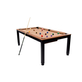 North Essence Zwart / Walnut 7FT Combi Pooltafel / Eettafel