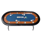 North Pokertafel Foldy 10 Personen Blauw