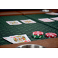 North Poker Table Foldy 10 Personnes Vert