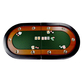 North Pokertafel Foldy 10 Personen Groen