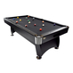 North Pooltafel Gardone 7ft Zwart/Zwart