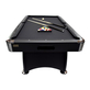 NORTH Table de Billard Gardone 7 ft Noir/Noir