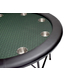 North Round Poker Table Texas 8 personnes Vert