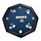 North Octagon Pokertafel Texas 8 Personen Blauw