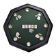 North Octagon Pokertafel Texas 8 Personen Groen