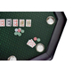 NORTH Octagon Pokertafel Groen 8 Personen