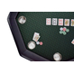 NORTH Octagon Pokertafel Groen 8 Personen