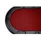 North Tabletop Pokertafel 10 Personen Rood