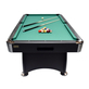 North Pooltafel Gardone 8ft Zwart/Groen