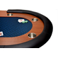 North Poker Table Nevada 10 personnes Bleu