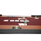 North Pokertafel Nevada 10 Personen Rood