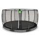 EXIT Allure Premium inground trampoline ø427cm - zwart