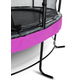 Exit Elegant Premium Trampoline 253 + Safetynet Economy Paars