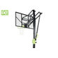 Panneau de basket EXIT Galaxy pour fixation au sol et cercle dunk - vert/noir