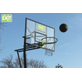 Panneau de basket EXIT Galaxy pour fixation au sol et cercle dunk - vert/noir