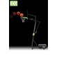 Panneau de basket mobile à roulettes avec cercle dunk EXIT Galaxy - vert/noir