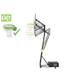 EXIT Galaxy Portable Basket Met Dunkring Basketbalpaal