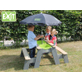 Exit Parasol voor Picknicktafels