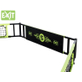 EXIT Rapido Foot-Skills-Trainer (Hexagon Rebounder Court)